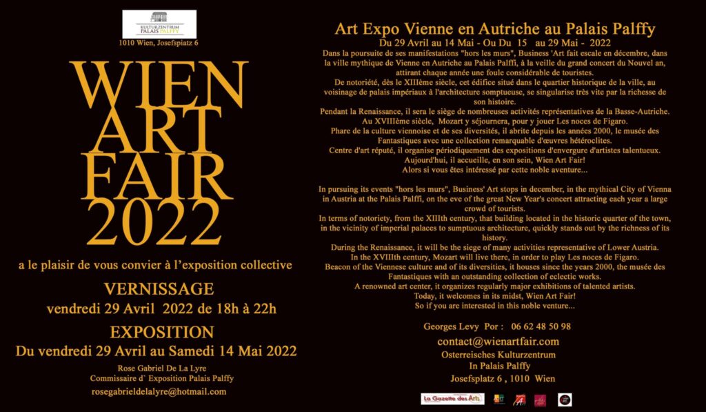 Lire la suite à propos de l’article Art Fair Expo Vienne